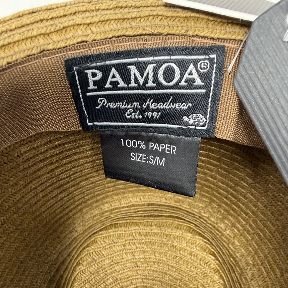 Pamoa "City Hunter" Straw/Linen Fedora – Summer Ready! - Picture 4 of 7